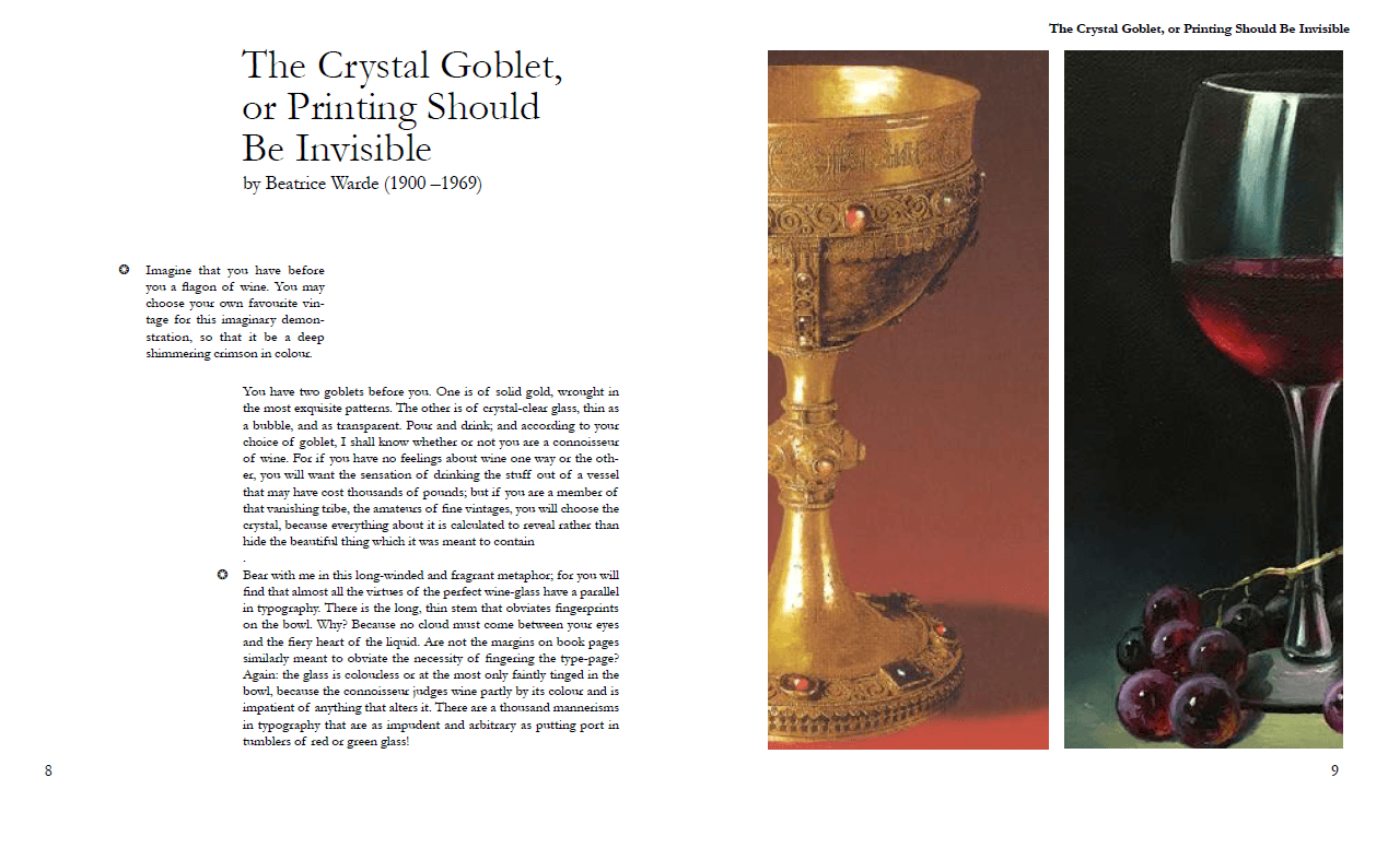 The Crystal Goblet